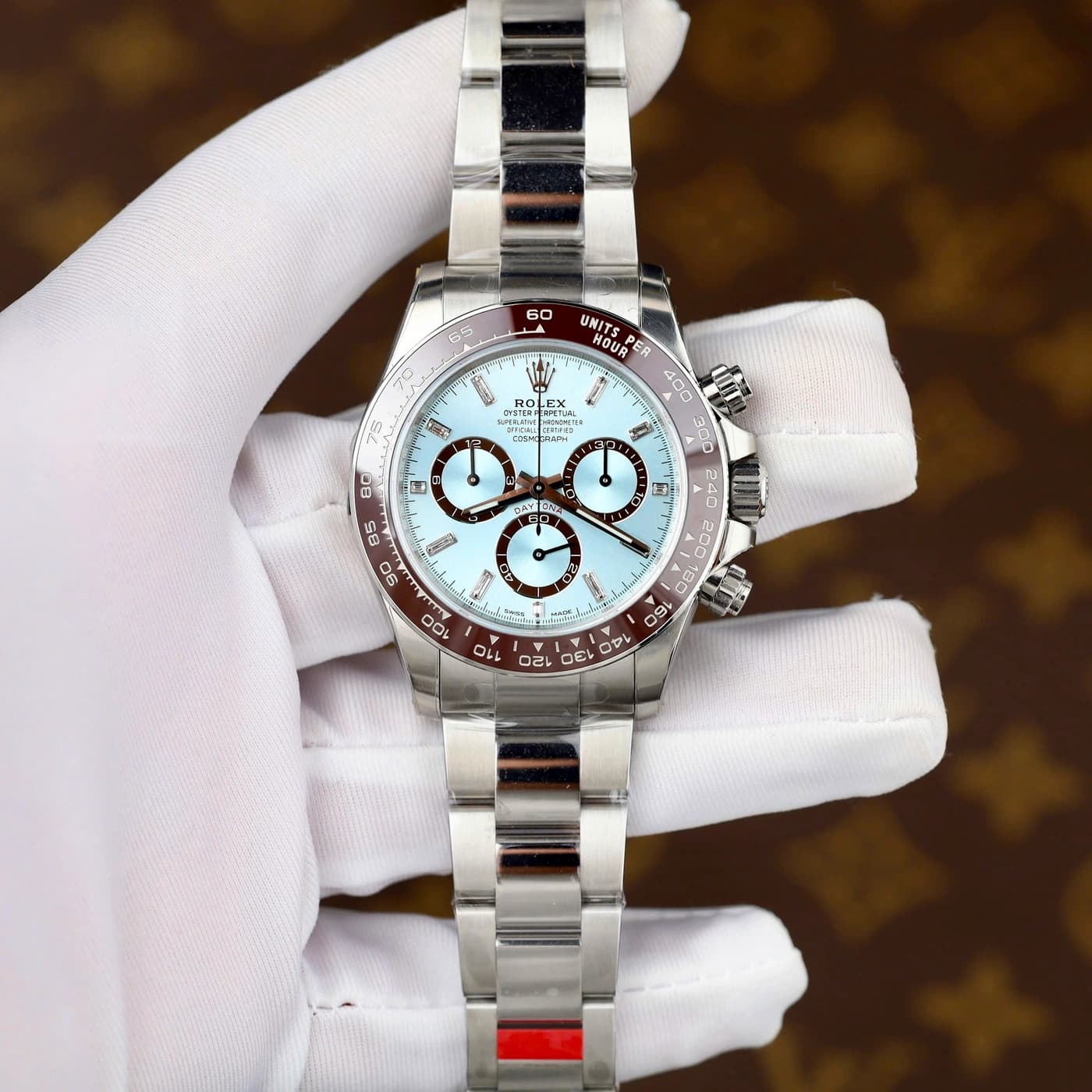 Rolex Cosmograph Daytona 40mm 126506 Ice Blue Replica 1:1 — ảnh 2 trên 10