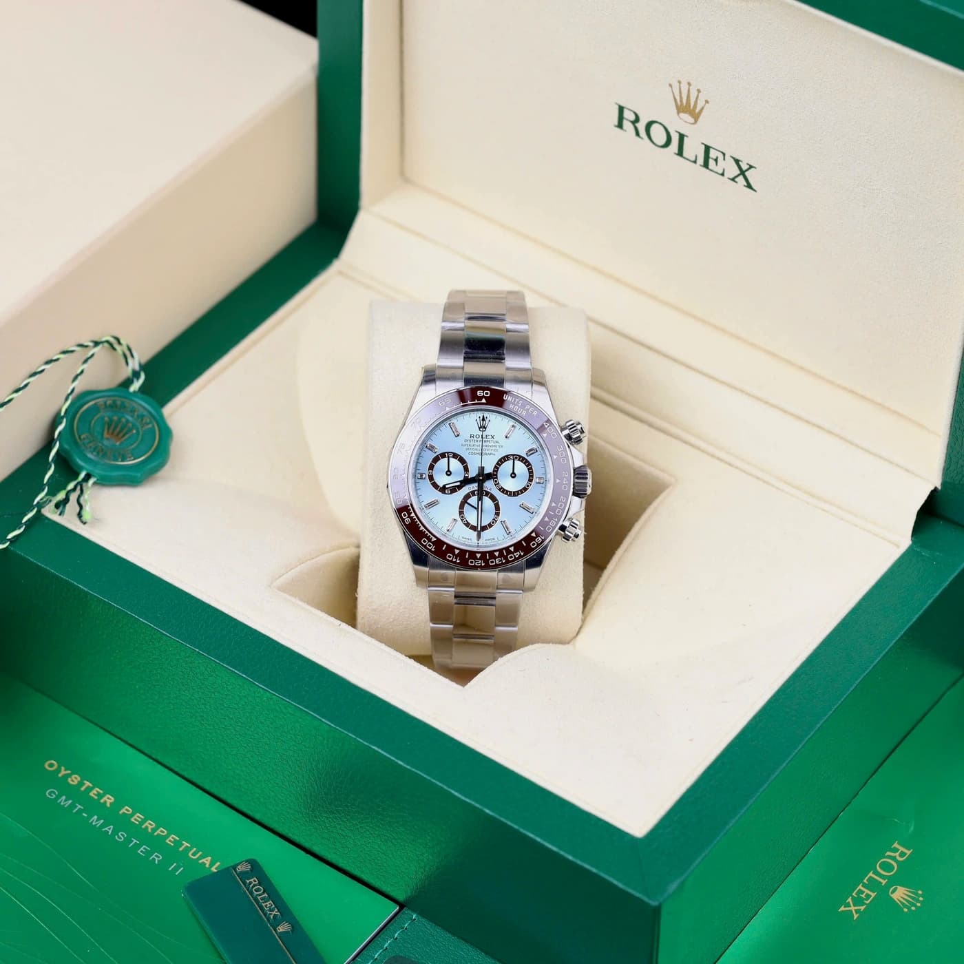 Rolex Cosmograph Daytona 40mm 126506 Ice Blue Replica 1:1 — ảnh 10 trên 10
