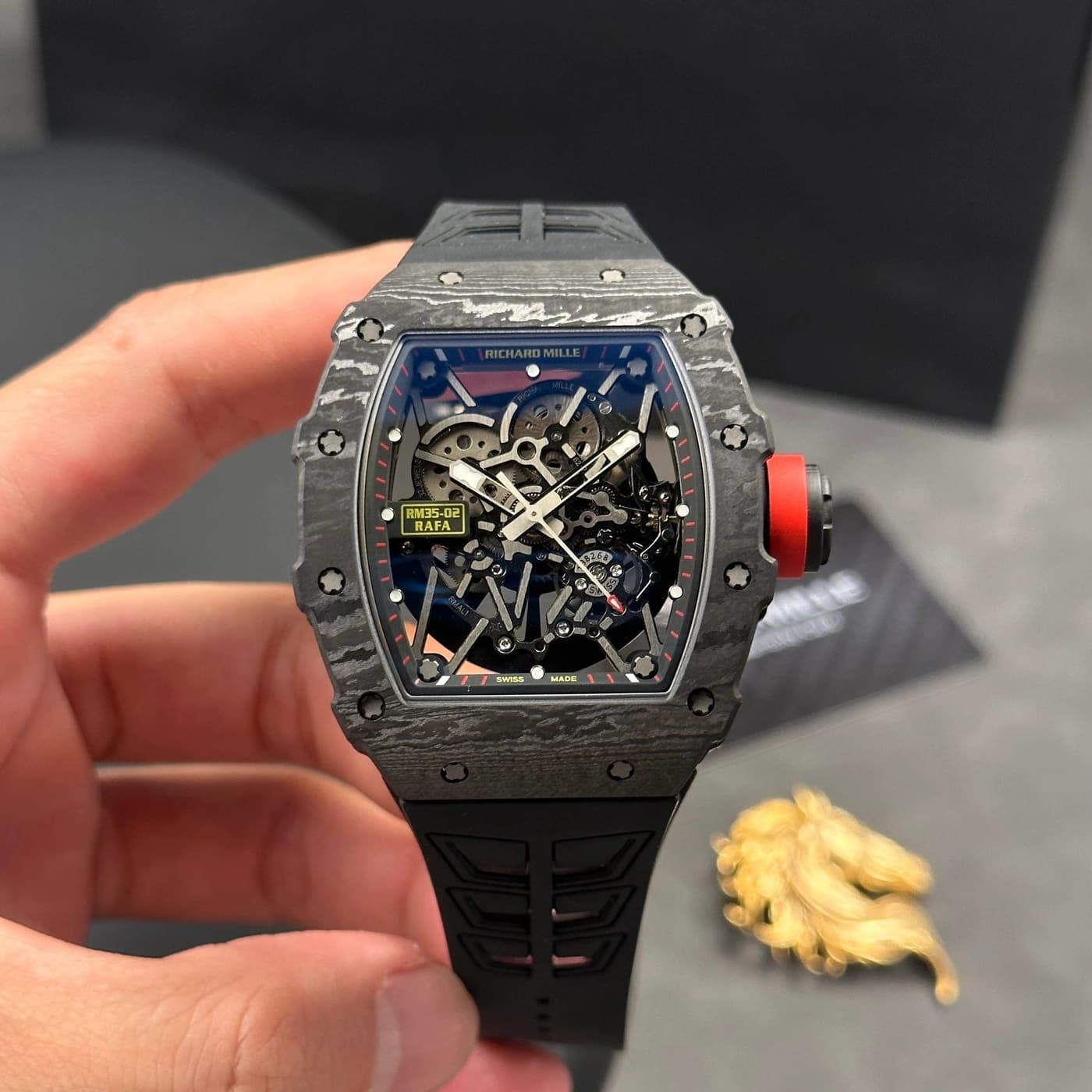 Richard Mille RM 35-02 Rafael Nadal Automatic Winding Black Rubber — ảnh 2 trên 12