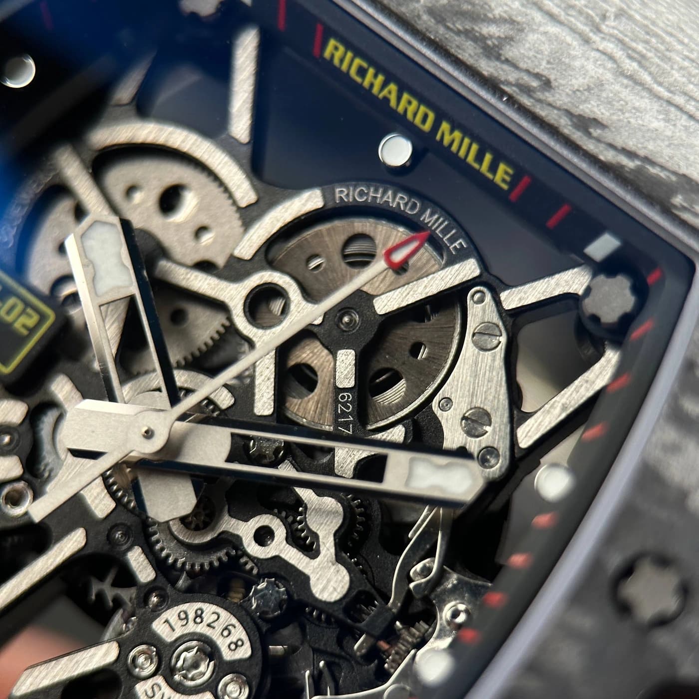 Richard Mille RM 35-02 Rafael Nadal Automatic Winding Black Rubber — ảnh 8 trên 12