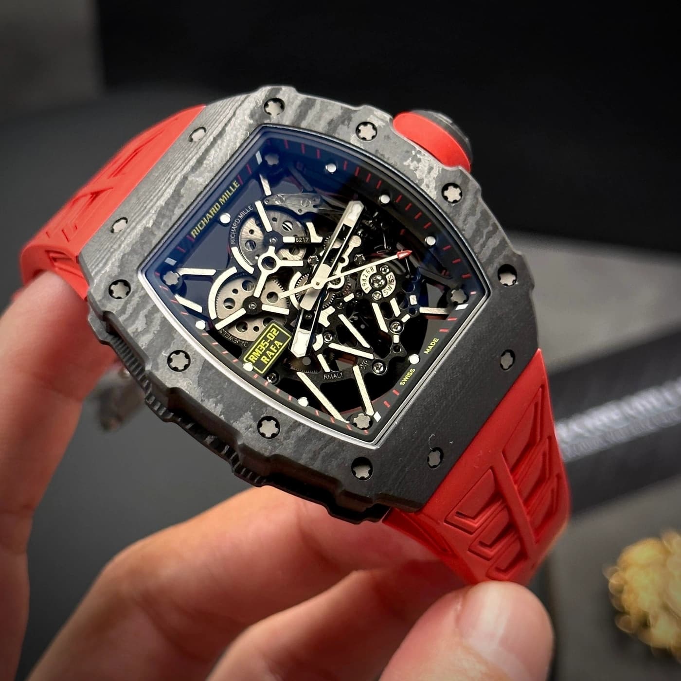 Richard Mille RM 35-02 Rafael Nadal Automatic Winding Red Rubber — view 3 of 10