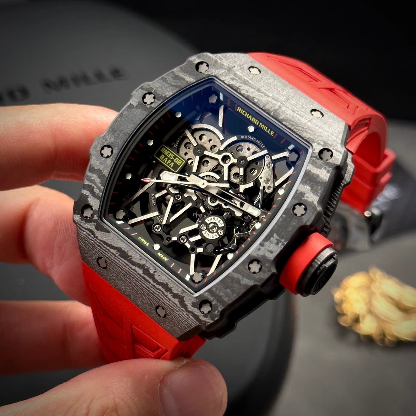 Richard Mille RM 35-02 Rafael Nadal Automatic Winding Red Rubber — view 4 of 10