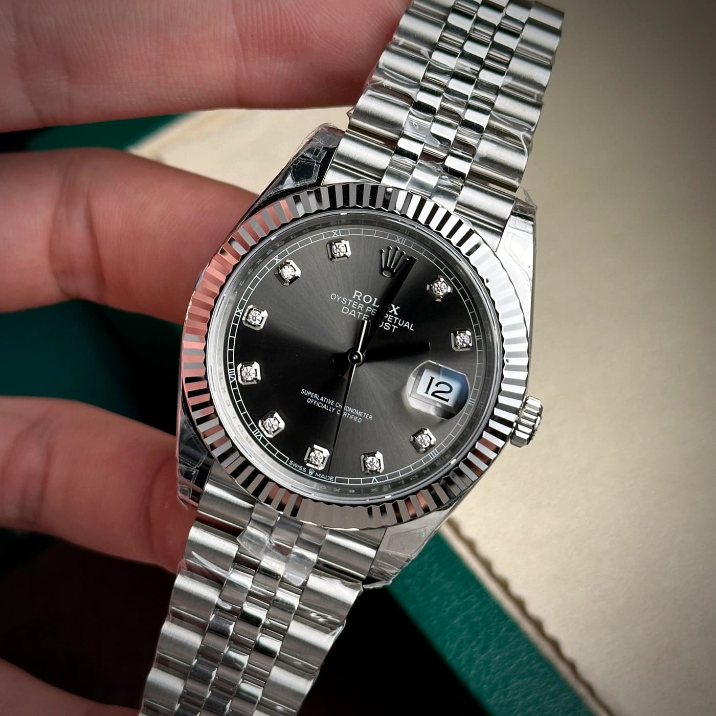 Rolex Datejust 41 126334-0006 Grey Diamond — view 2 of 15
