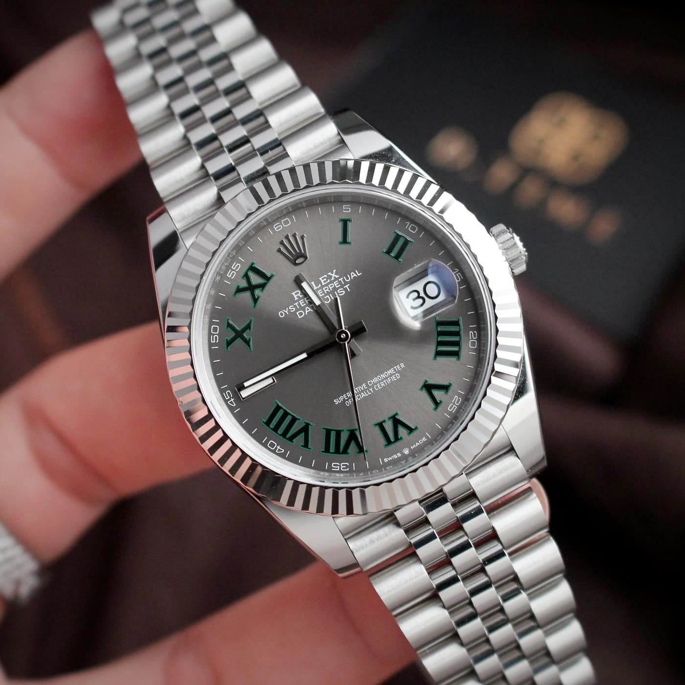 Rolex Datejust 41 126334-0022 Wimbledon — ảnh 3 trên 15