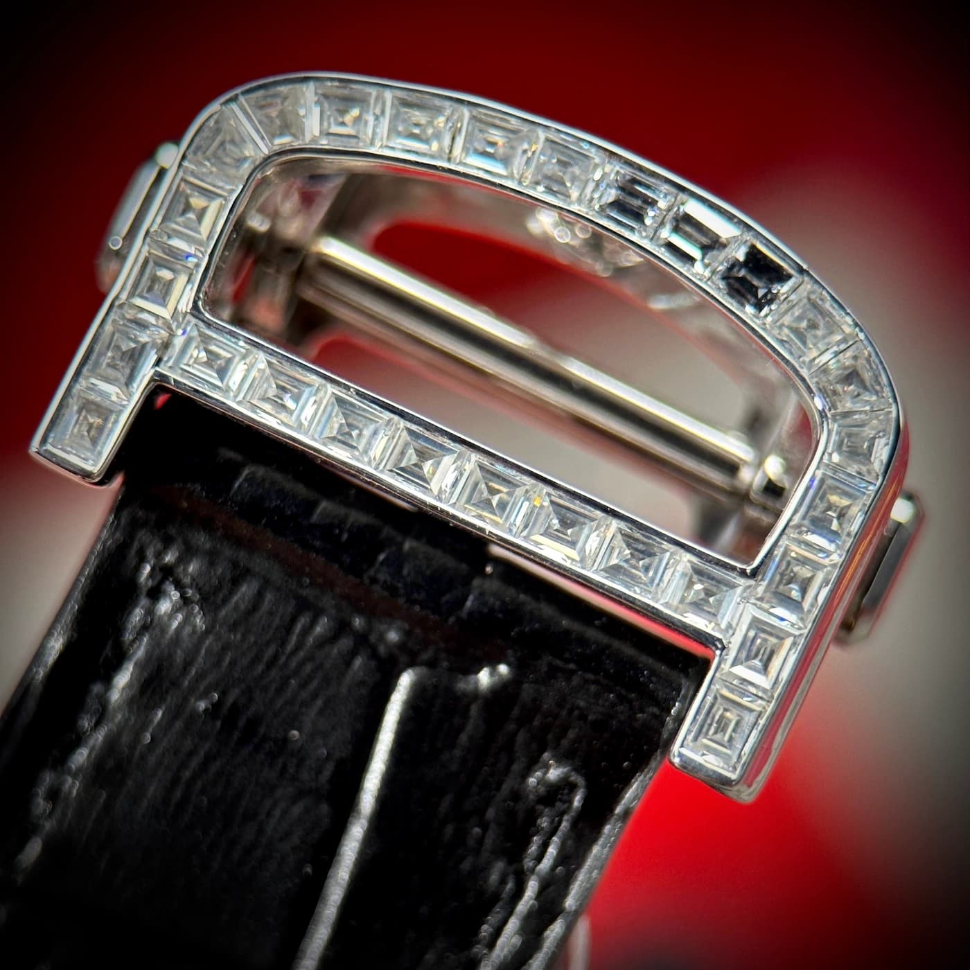 Santos de Cartier Skeleton Large Model Diamonds CRHPI01500 — view 14 of 14