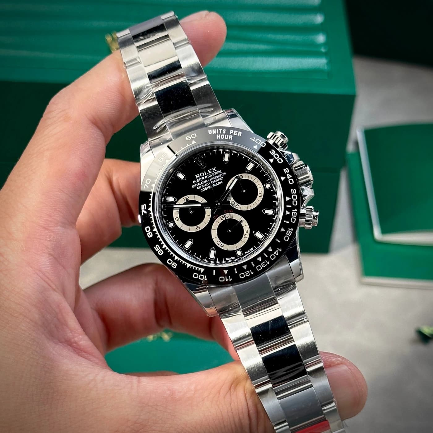 Rolex Daytona Black Dial Ceramic Bezel "Godzilla"