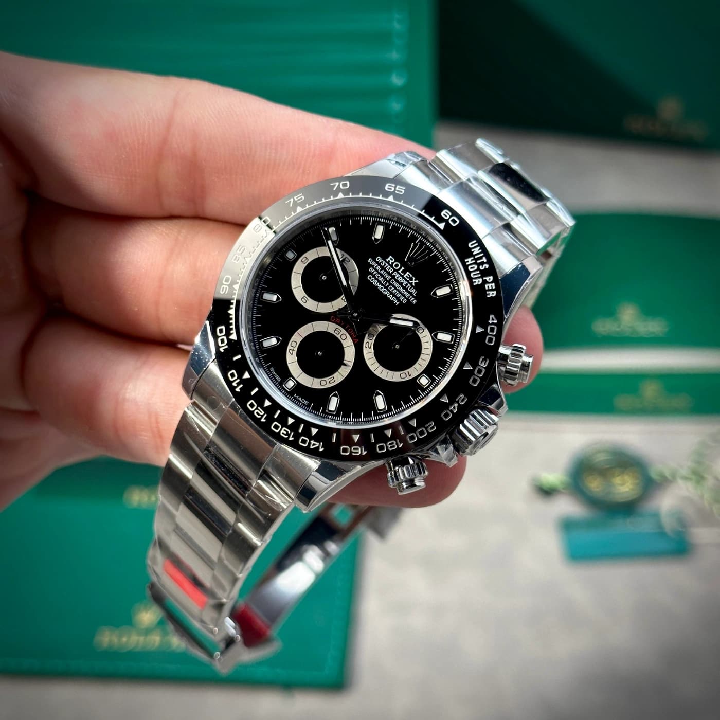 Rolex Daytona Black Dial Ceramic Bezel "Godzilla" — ảnh 3 trên 16