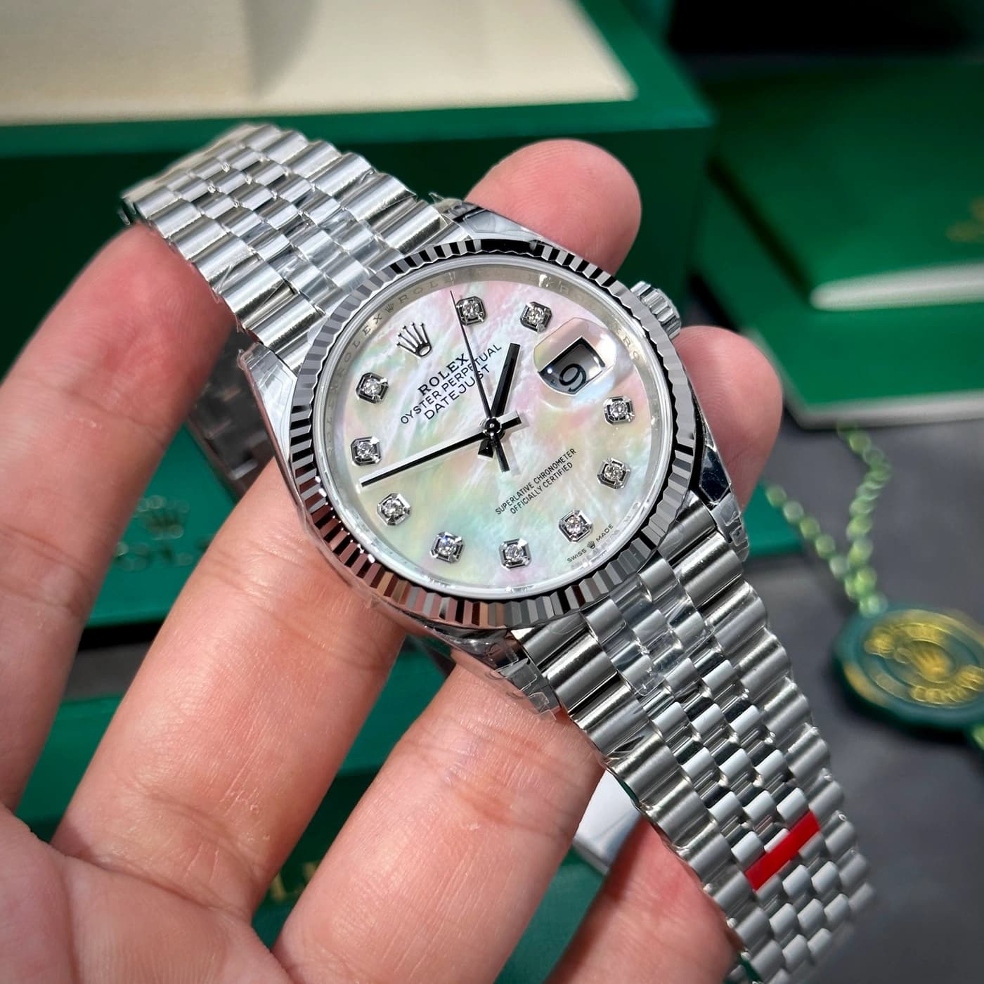 Rolex Datejust 36 126234-0019 Mother Of Pearl