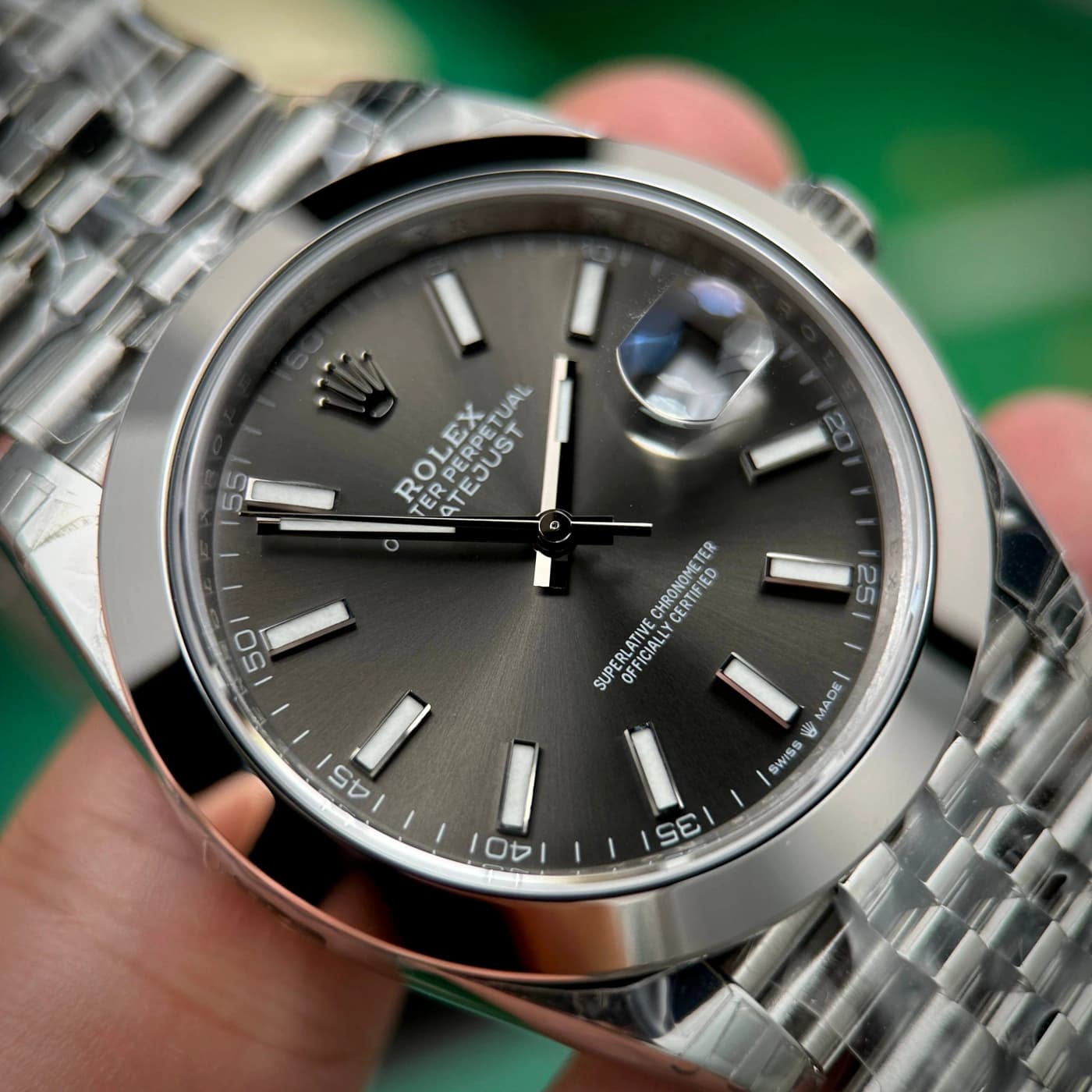 Rolex Datejust 41 126300-0008 Slate Dial — ảnh 5 trên 12