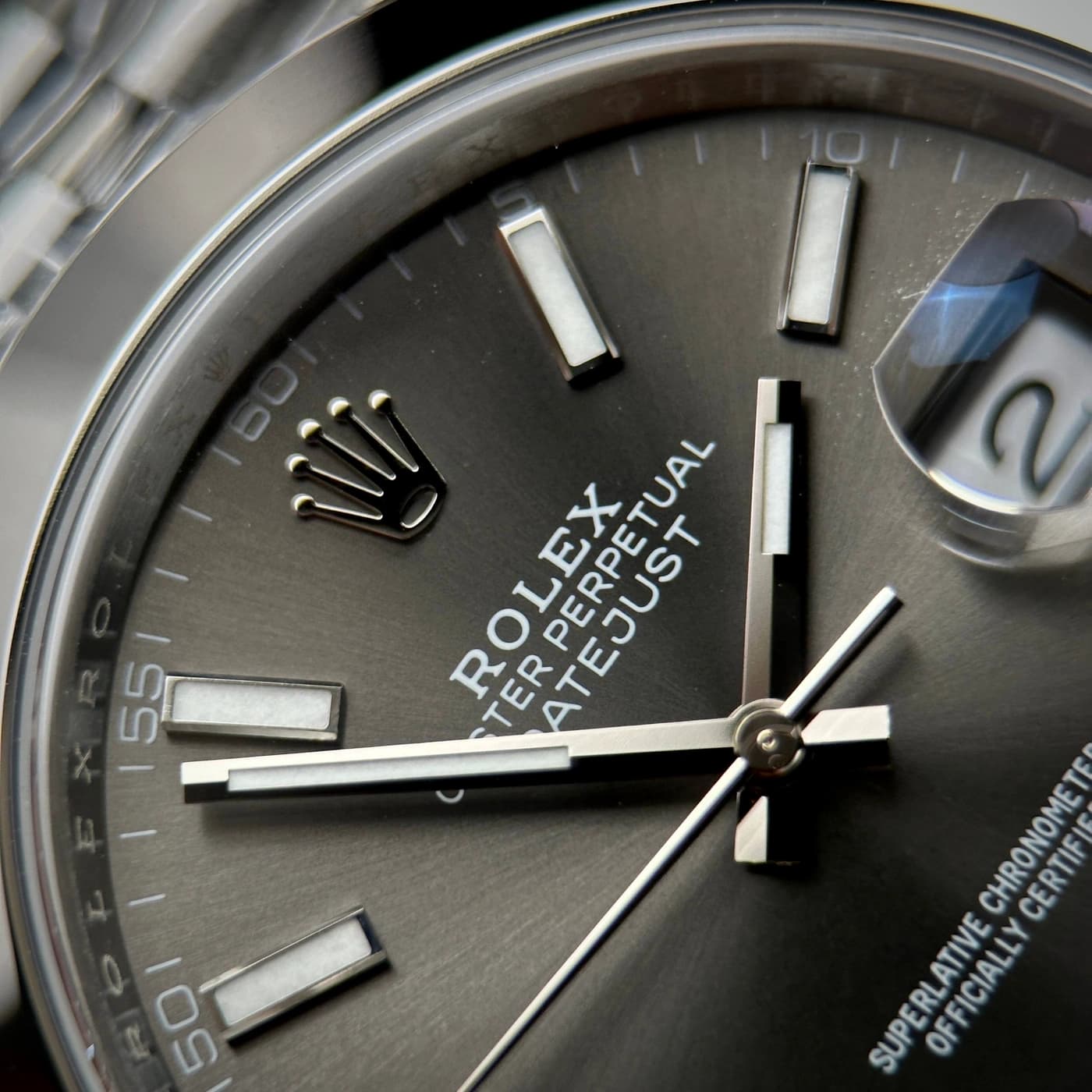 Rolex Datejust 41 126300-0008 Slate Dial — ảnh 6 trên 12