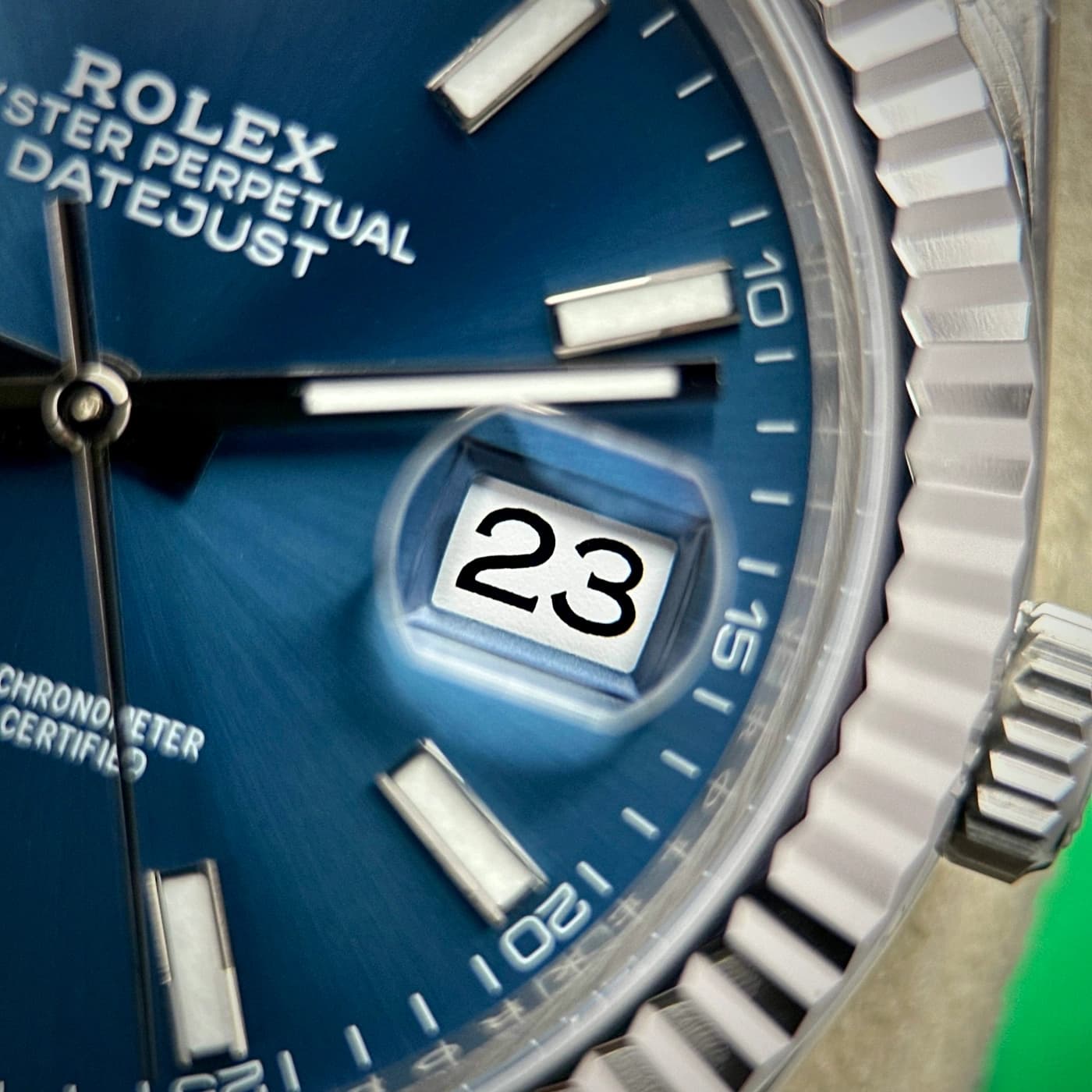 Rolex Datejust 41 126334-0002 Blue Index Dial — ảnh 5 trên 12