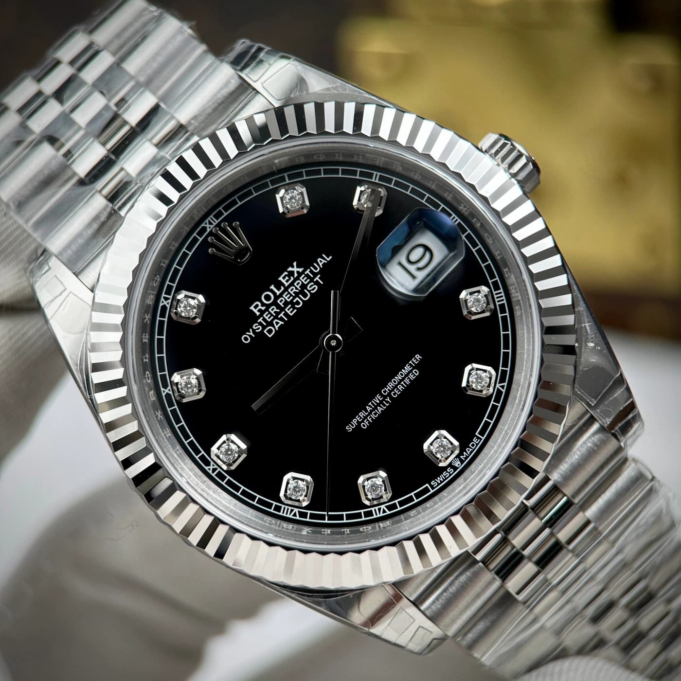 Rolex Datejust 41 126334-0012 Black Diamond Dail — view 4 of 15