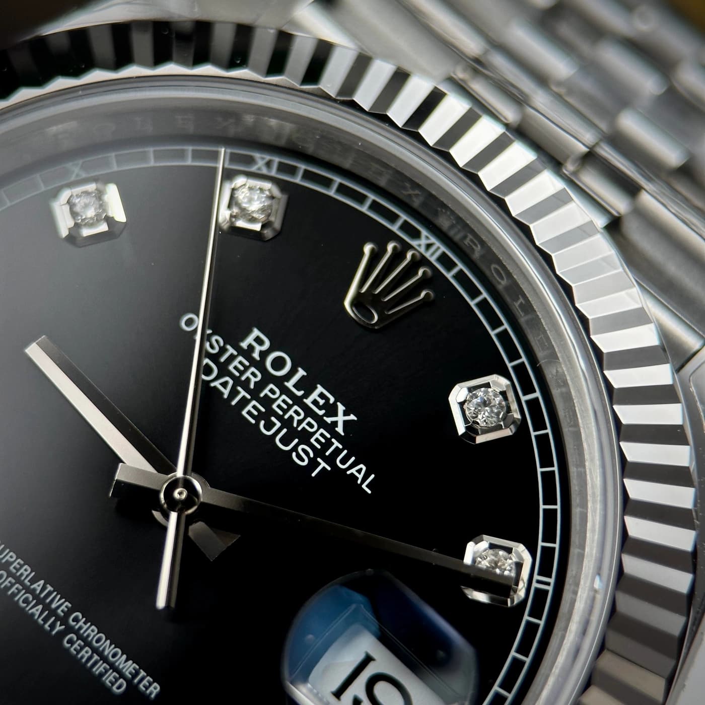 Rolex Datejust 41 126334-0012 Black Diamond Dail — view 5 of 15