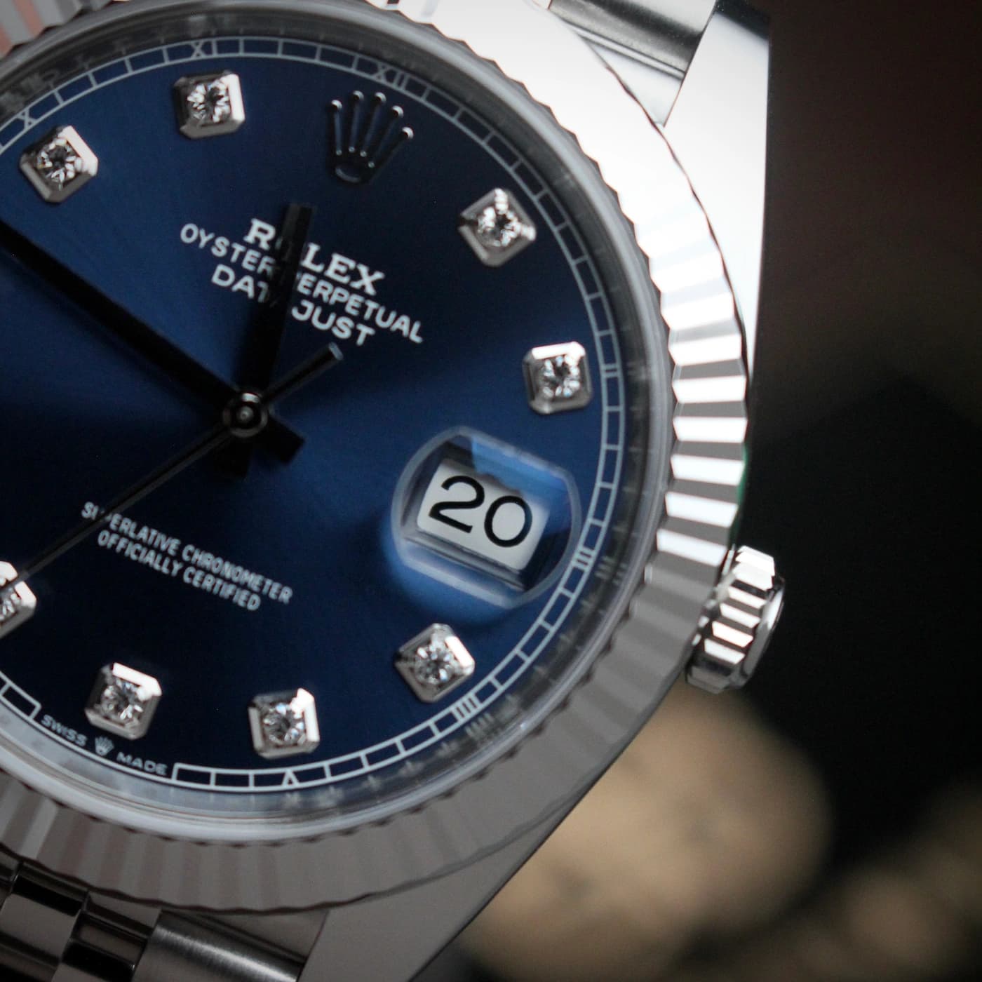 Rolex Datejust 41 126334-0016 Blue Diamond Dail — view 5 of 14