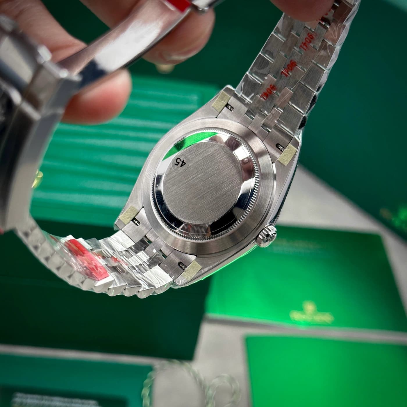 Rolex Datejust 41 126334-0034 Green Ombre — ảnh 15 trên 15