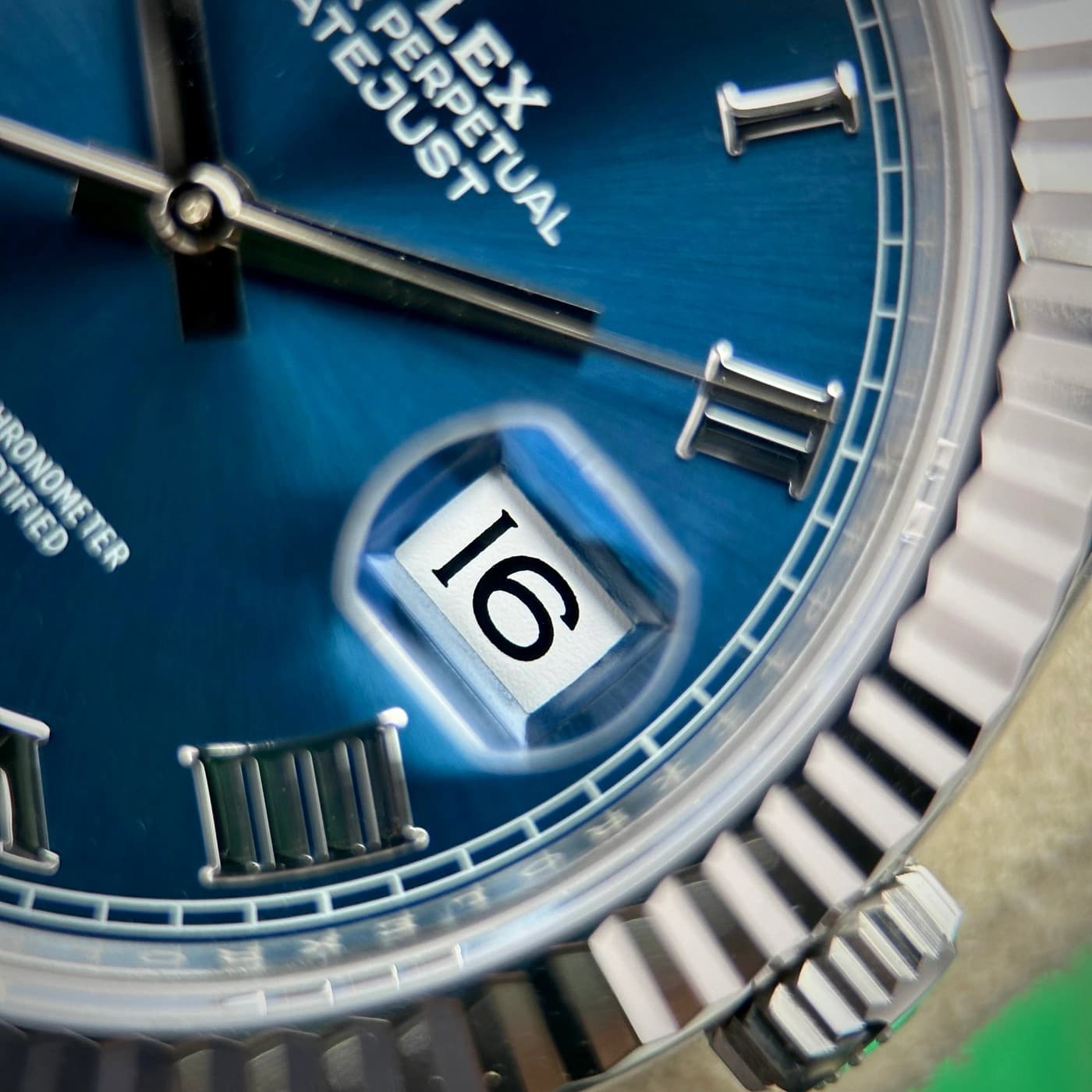 Rolex Datejust 41 126334-0038 Blue Azzurro Roman — view 4 of 12