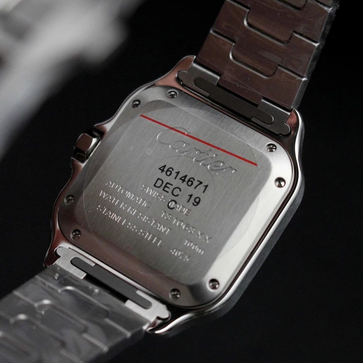 Cartier Santos De Cartier 35.1mm Steel Silver Dial WSSA0029 — view 8 of 12
