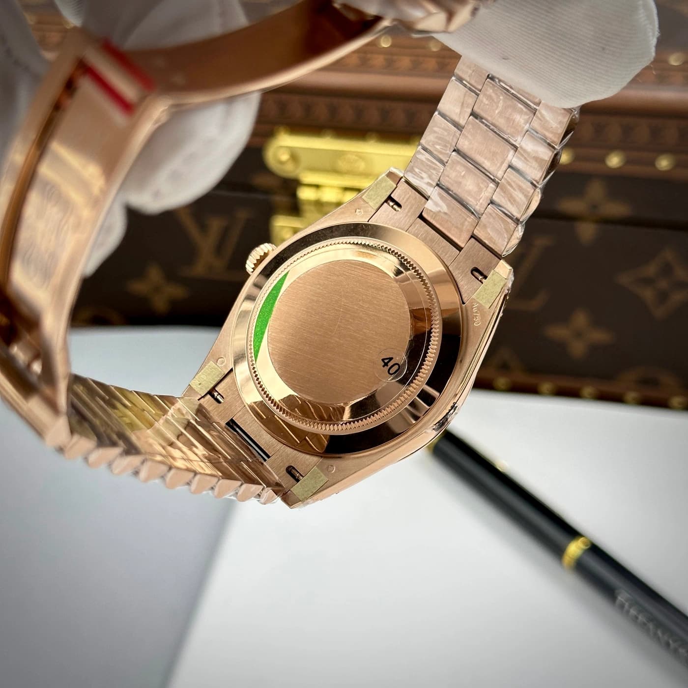Rolex Day-Date 40mm Chocolate Dial 228235-0002 — view 16 of 16
