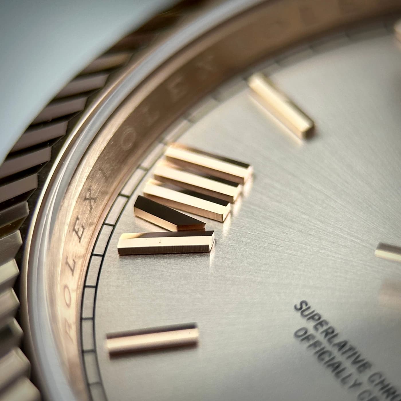 Rolex Day-Date 40mm Sundust Dial 228235-0001 — view 6 of 16
