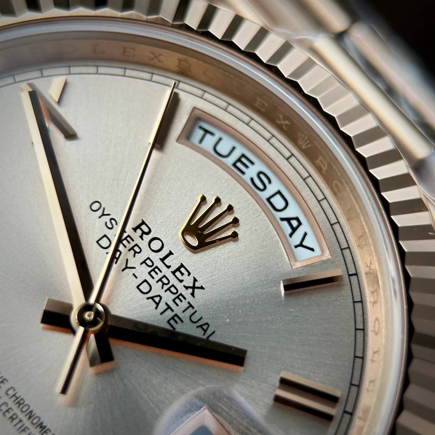 Rolex Day-Date 40mm Sundust Dial 228235-0001 — view 7 of 16