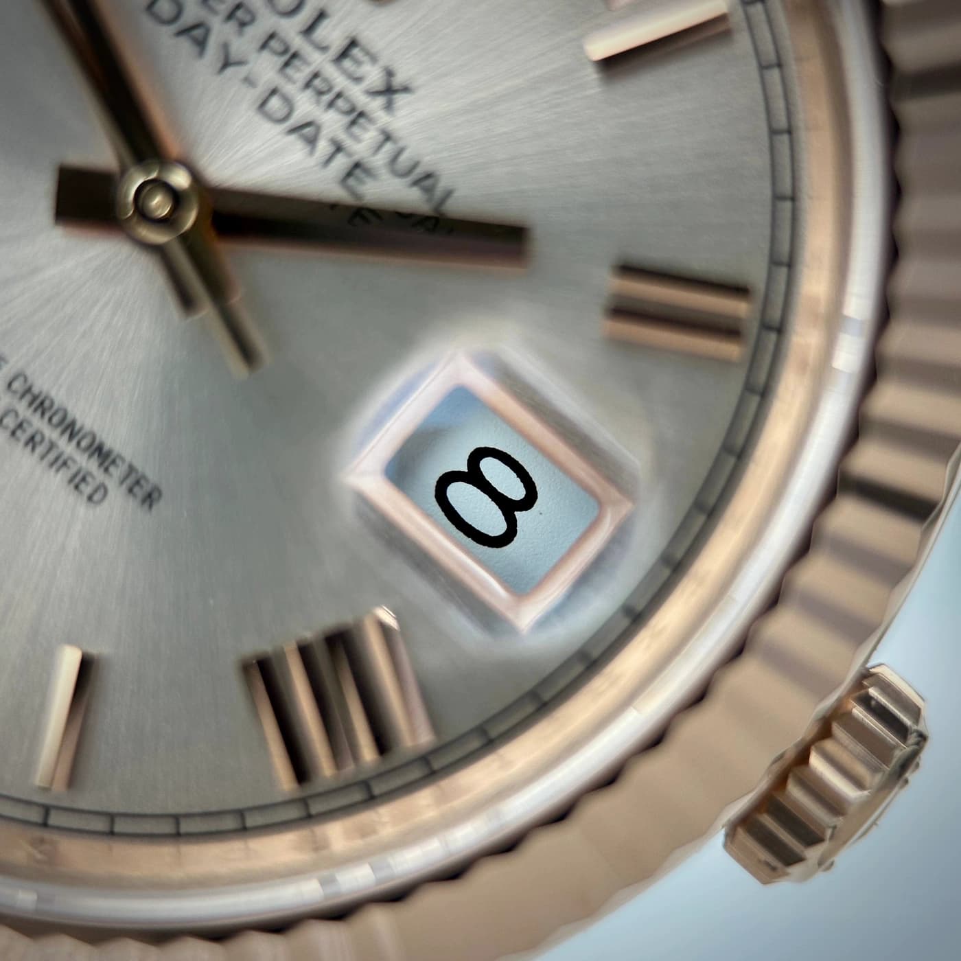 Rolex Day-Date 40mm Sundust Dial 228235-0001 — view 8 of 16