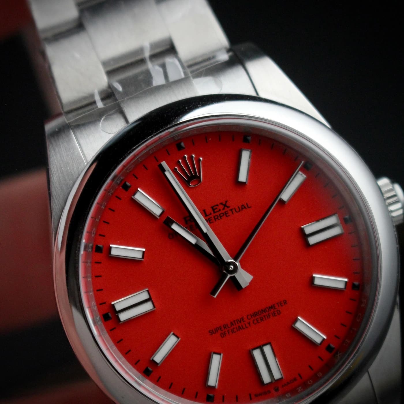 Rolex Oyster Perpetual 41 M124300-0007 Red Dial — view 6 of 12