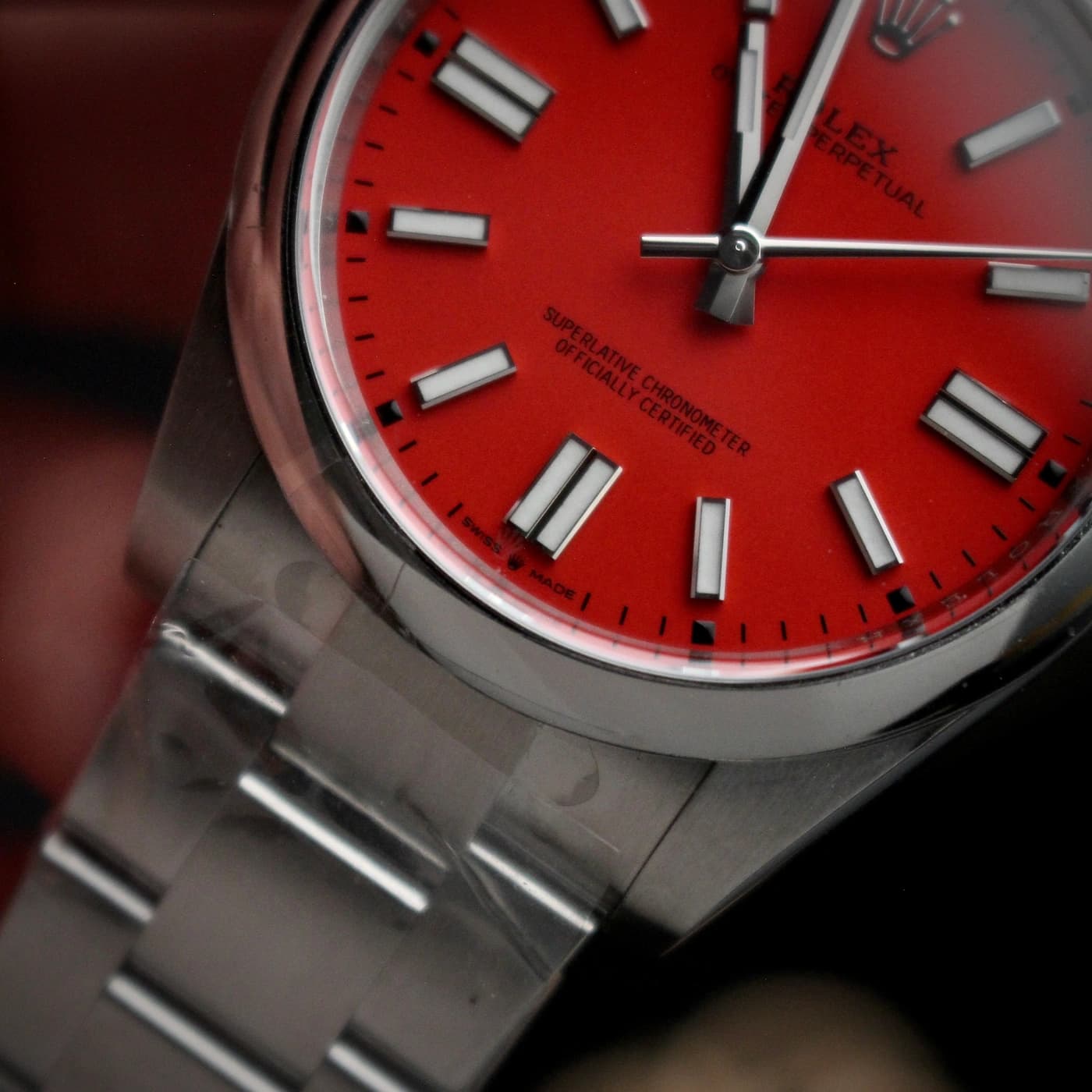 Rolex Oyster Perpetual 41 M124300-0007 Red Dial — view 7 of 12