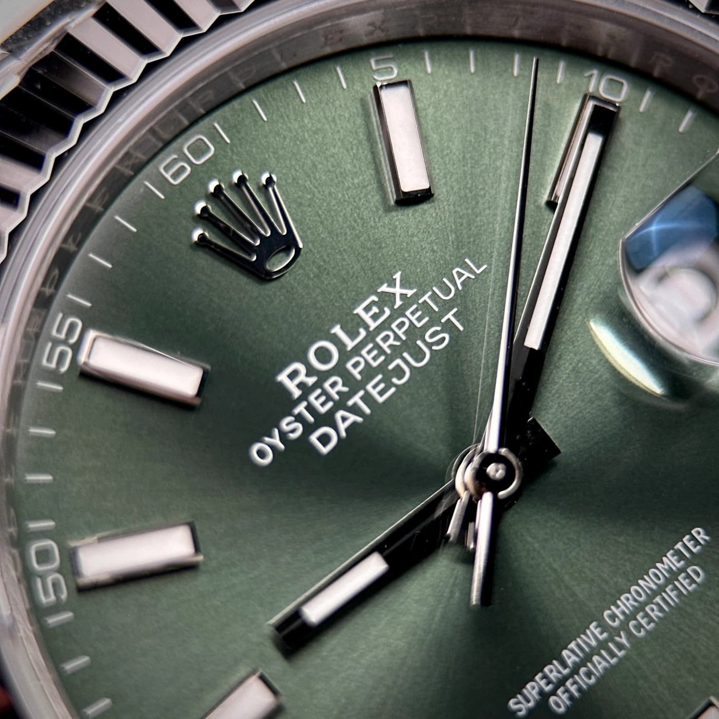 Rolex Datejust 41 M126334-0028 Mint Green — view 6 of 17