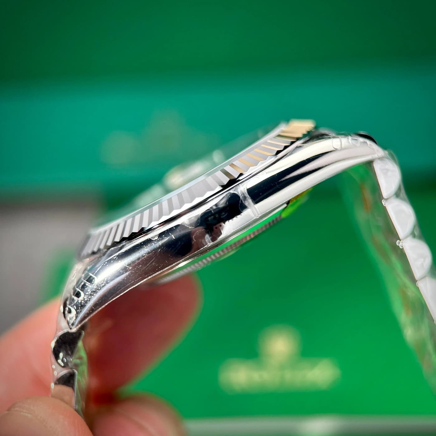 Rolex Datejust 41 M126334-0028 Mint Green — view 8 of 17