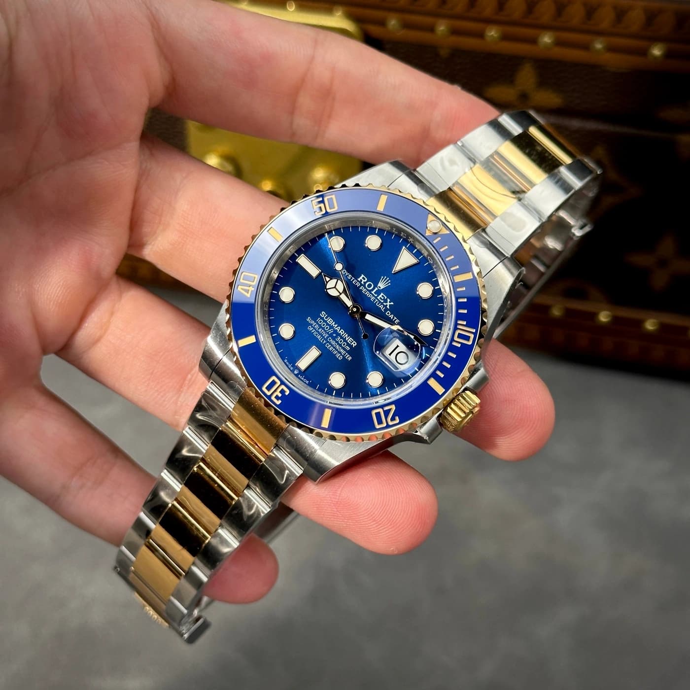 Rolex Submariner Date 126613LB-0002 41mm Oystersteel and Yellow Gold — view 3 of 16