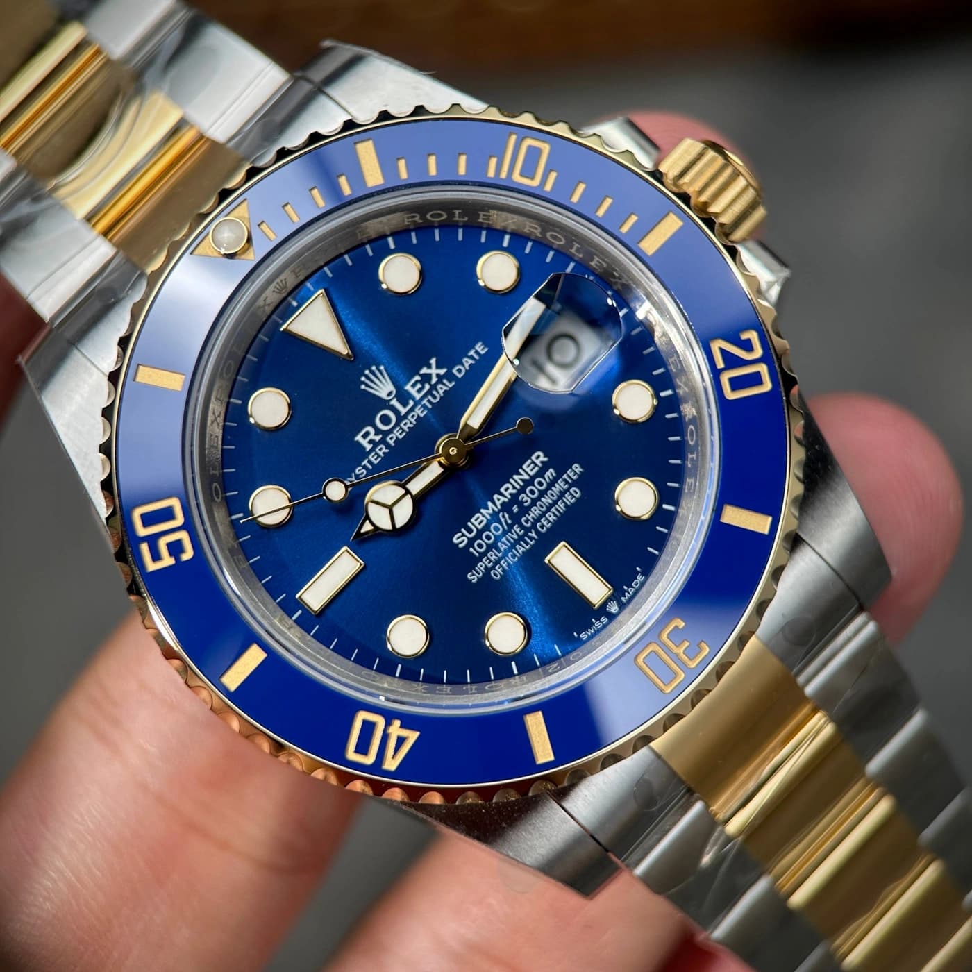 Rolex Submariner Date 126613LB-0002 41mm Oystersteel and Yellow Gold — view 4 of 16